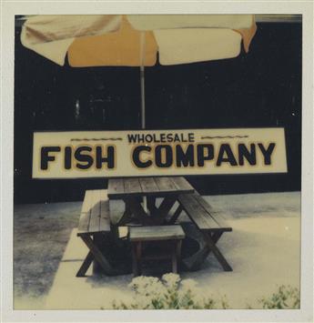 (SIGN PAINTERS ARCHIVE) A comprehensive and expansive archive with over 200 Polaroids apparently made by a signwriter, chronicling the